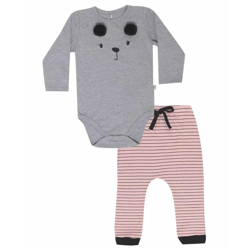 Conjunto Oso Body y Pantalon