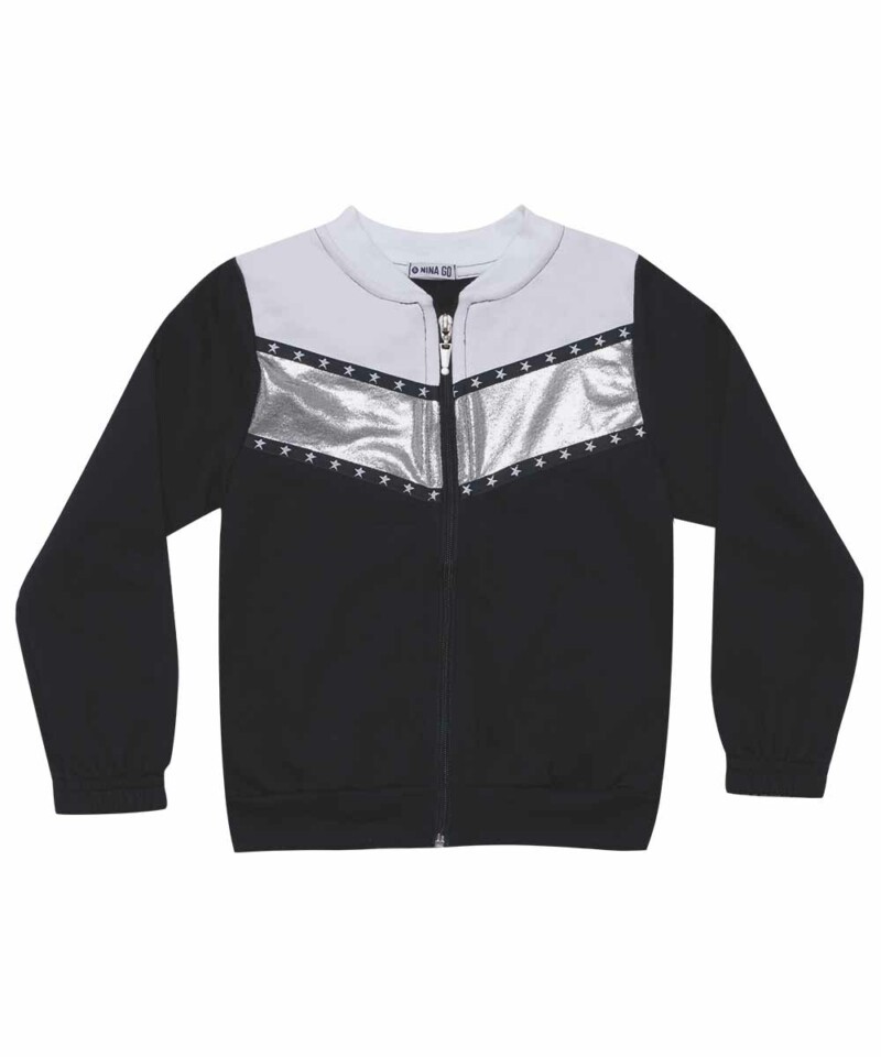 Campera Deportiva Estrellas - Con Felpa
