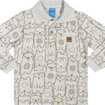 Remera Osos Cuello Pique