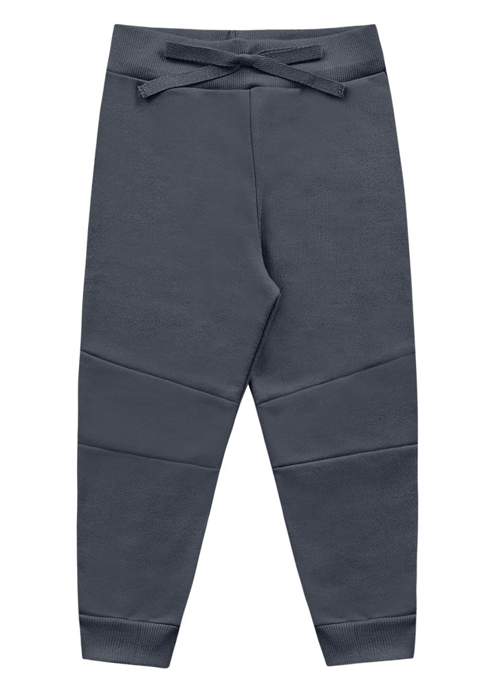 Pantalon Gris - Con Felpa