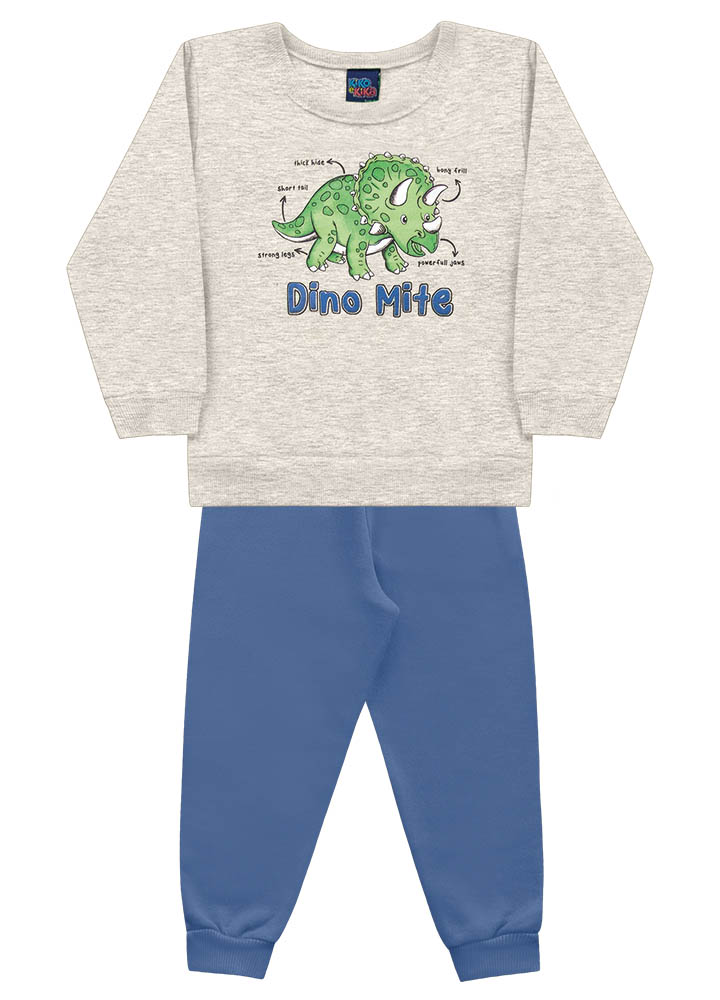 Conjunto Dino Mite - Con Felpa