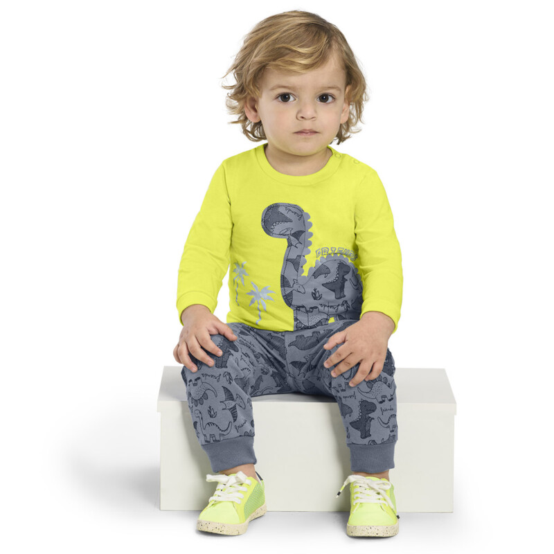 Conjunto Dino Friends - Azul