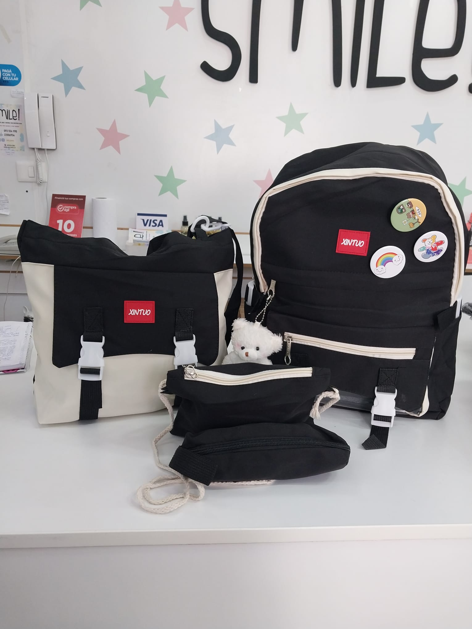 Set Mochila 4 pzas