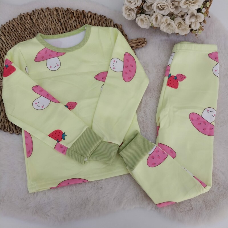 Pijama Algodon Termico Honguito