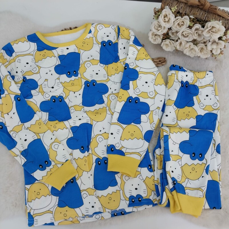 Pijama Algodón Térmico oso