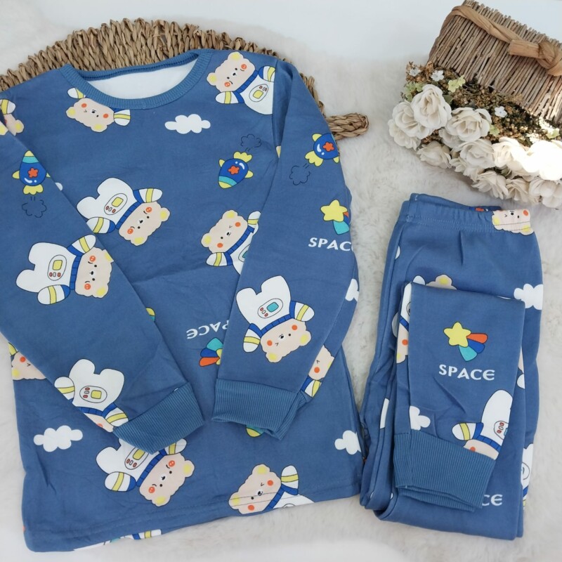 Pijama Algodón Térmico Astronauta