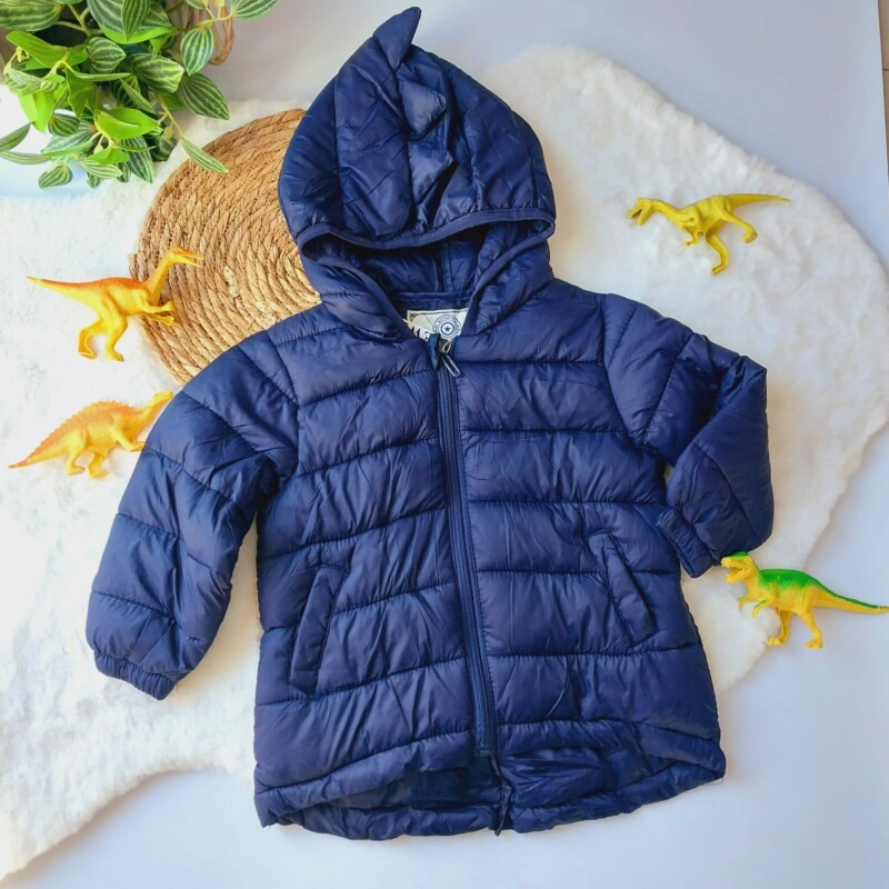 Campera Dino - Con Plush por Dentro . Azul