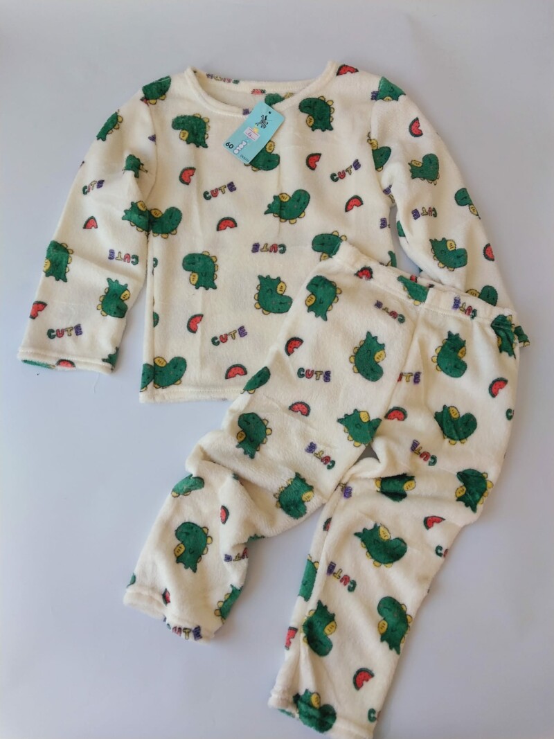 Pijama Peluche Dino