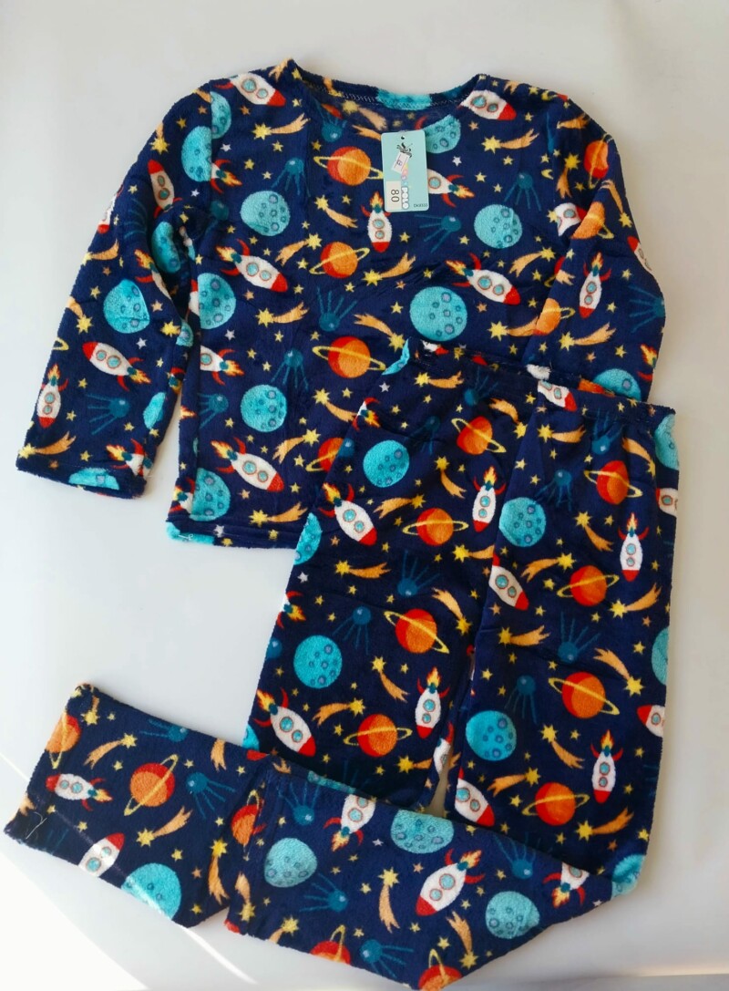 Pijama Peluche Espacio