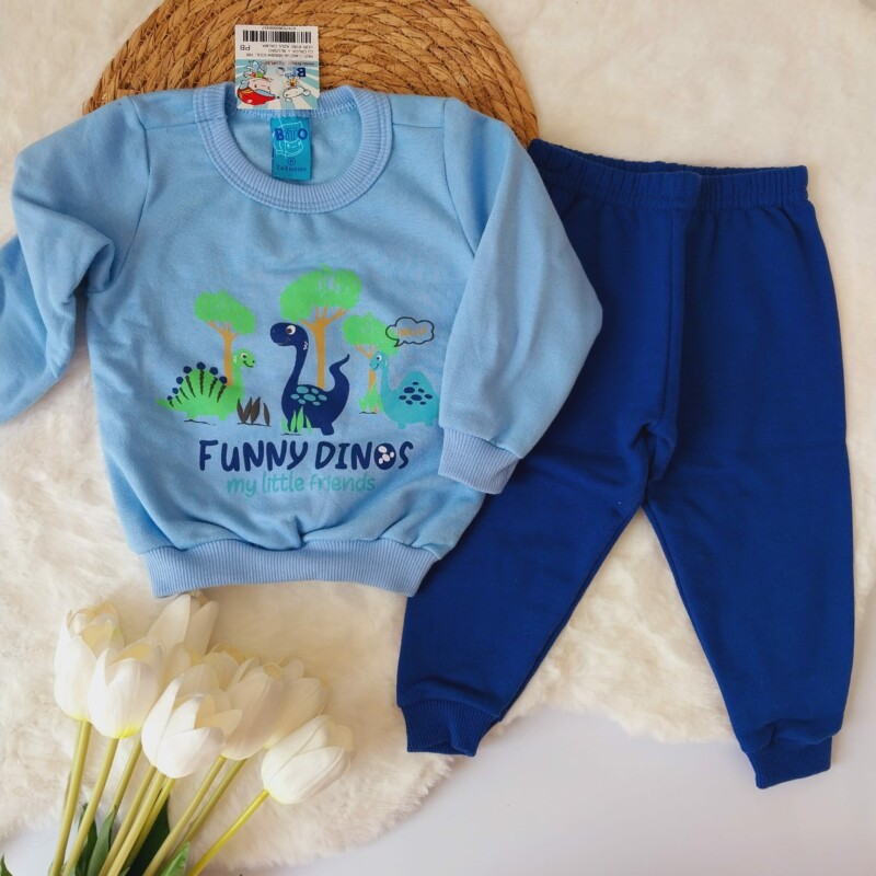Conjunto Dino Afelpado