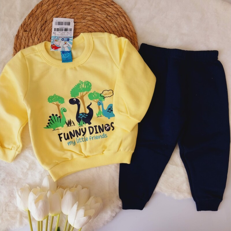 Conjunto Dino Afelpado