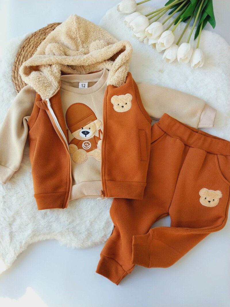 Conjunto 3 Pcs Teddy