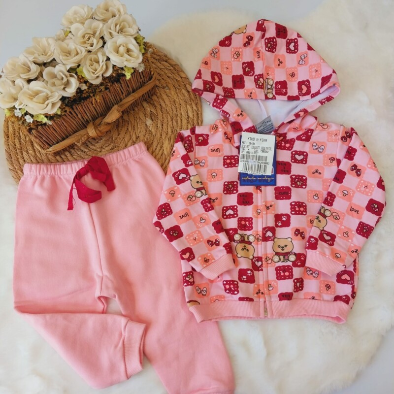Conjunto Campera Domino Bear