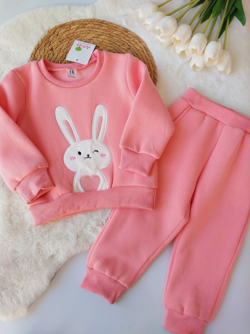 Conjunto 3pz Conejita  - Afelpado