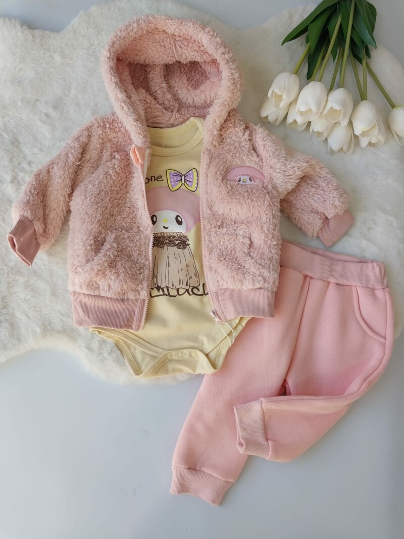 Conjunto Kuromi 3pz.