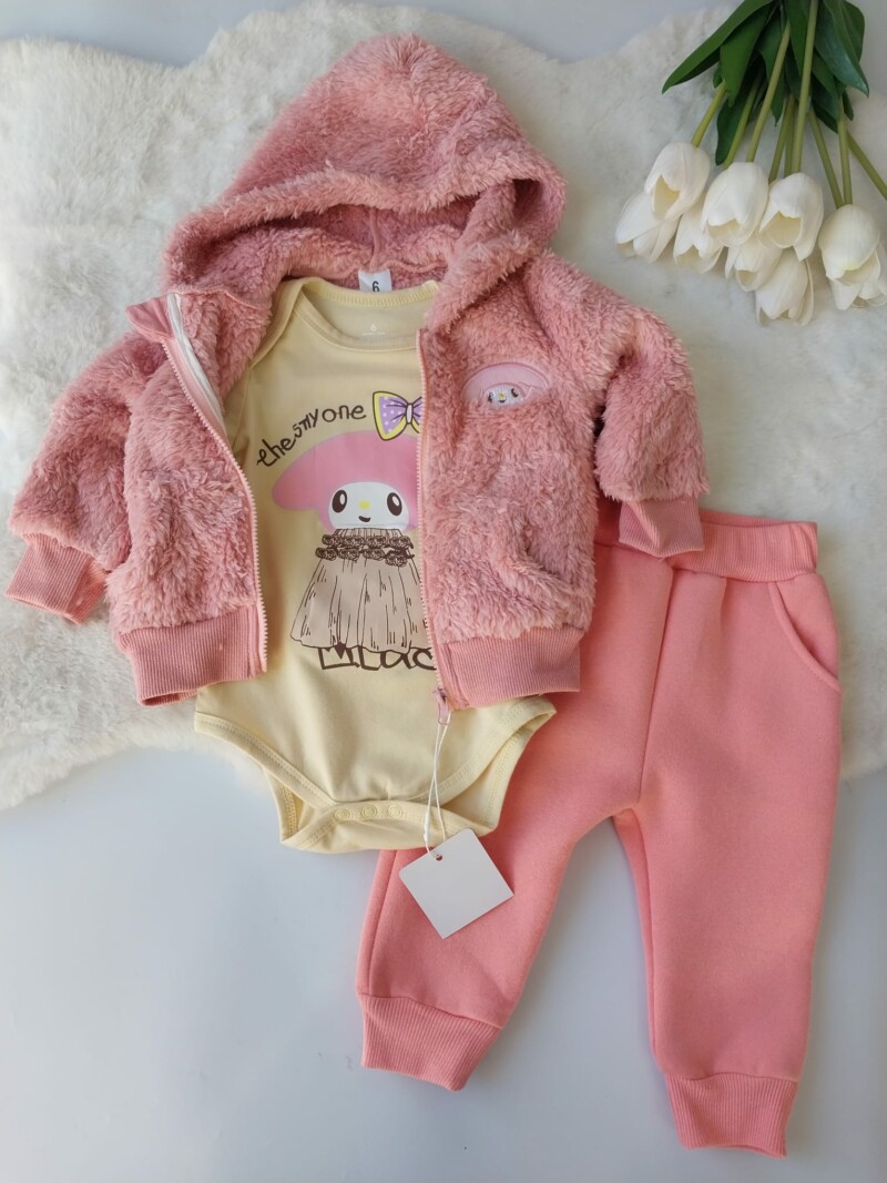 Conjunto Kuromi 3pz.
